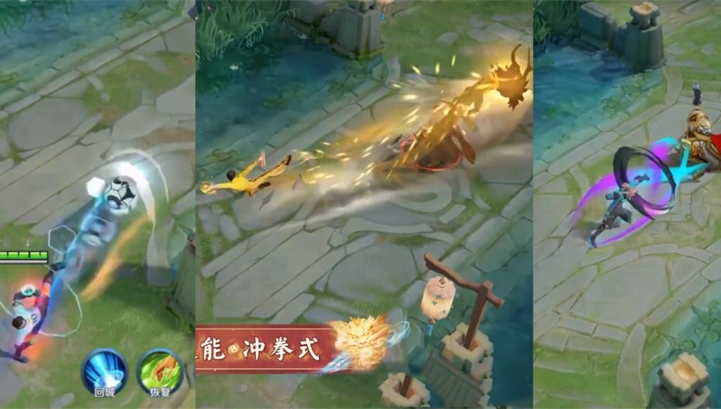 行走动作|李小龙特效对比天狼狩猎者和梅西,三款同是史诗级限定,但差距一个比一个大