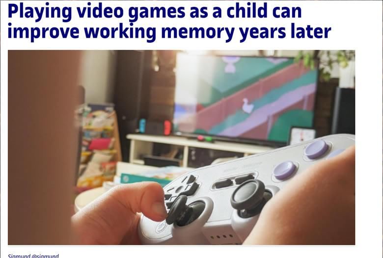 西班牙|西班牙大学研究显示，小时候玩电子游戏可以改善成年后的大脑功能