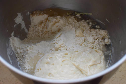 柔软|孩子早餐爱吃面包,蟹姐晚上做一盘,配方简单,柔软拉丝