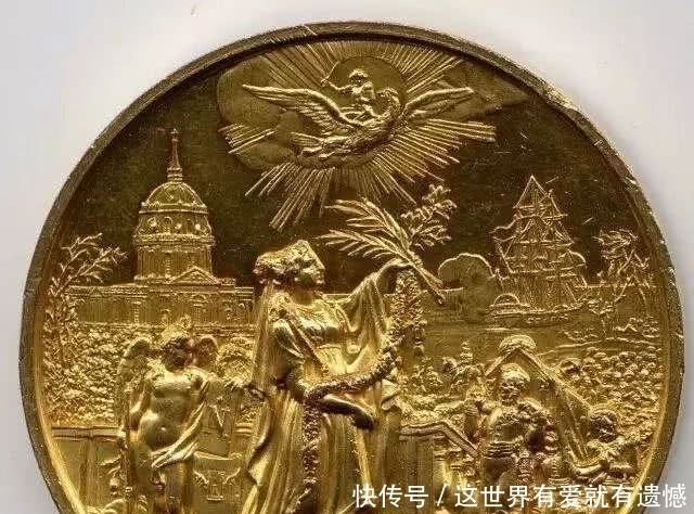 法兰西第|泉耕：拿破仑一世遗体入葬巴黎纪念章