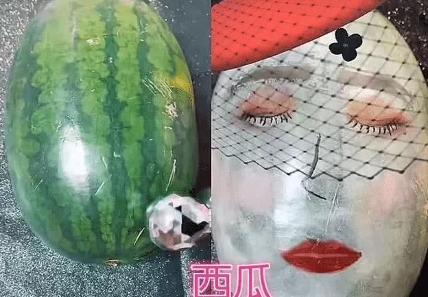 惊艳|水果也能“化妆”西瓜一般,柚子太惊艳,看到柠檬把手寄过来