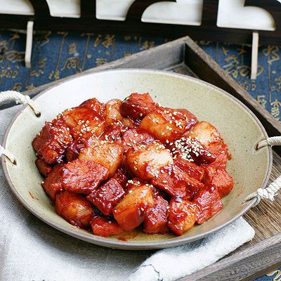  红烧肉|#太太乐鲜鸡汁玩转健康快手菜#腐乳红烧肉