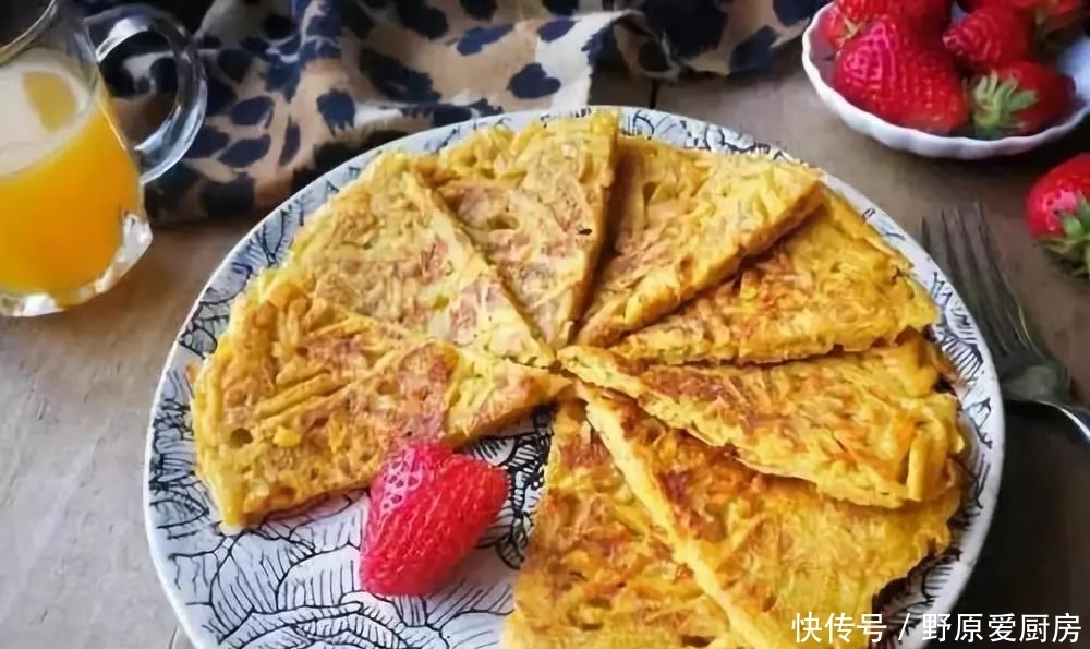 搞定|红薯一根,鸡蛋一个,不用和面,几步搞定早餐!