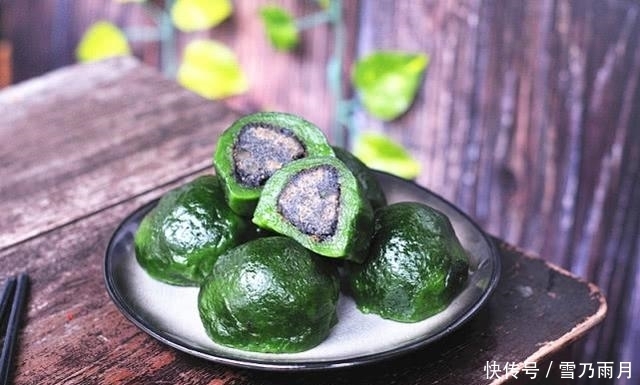 青团|想吃青团不要买啦!教你自己做,香甜软糯不粘牙,比买的还好吃!