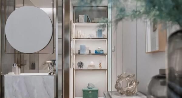  蓝色|96㎡蒂芙尼蓝中式住宅，时尚与美学的惊鸿一瞥！