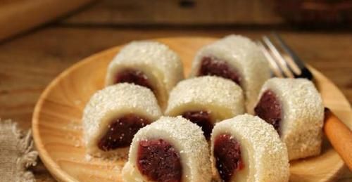 道零食|家中有糯米,可以试试这样的做法,软糯香甜,有弹性,小孩很喜欢!