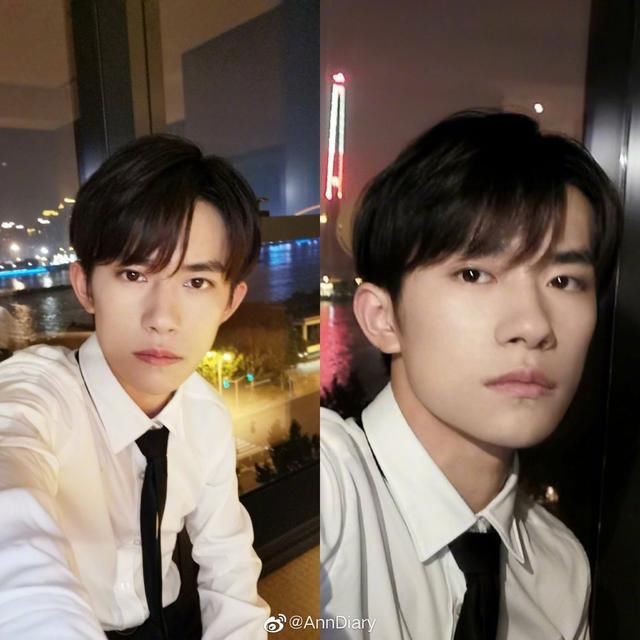  合集|「TFBOYS」「分享」200801 易烊千玺衬衫造型合集九宫格来袭，百变风格尽显多面魅力