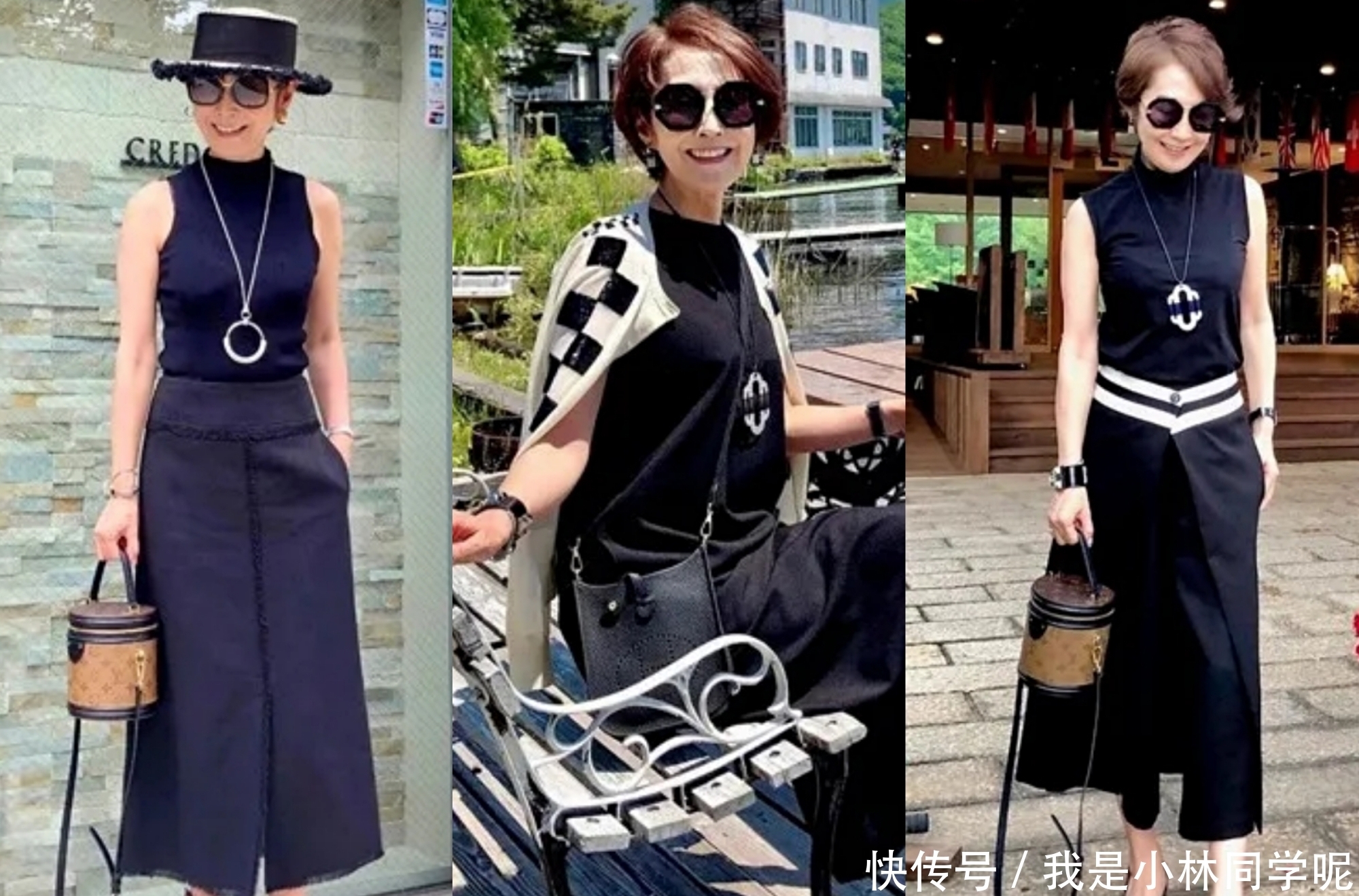 无龄|50、60女人如何打造“无龄感”穿搭，看看时尚博主的搭配示范吧