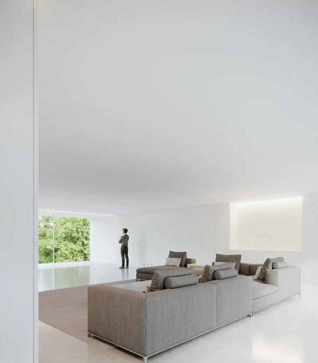 太美|太美了,白色极简主义别墅
