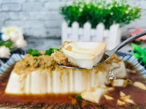 美味|豆腐和鸡蛋搭配，营养翻倍，分享一个做法，健康美味，口感嫩滑