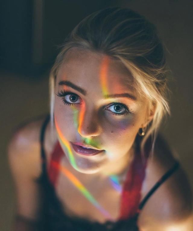  立体|超养眼高颜值欧美模特人像，金发碧眼与立体的五官，真的好美啊