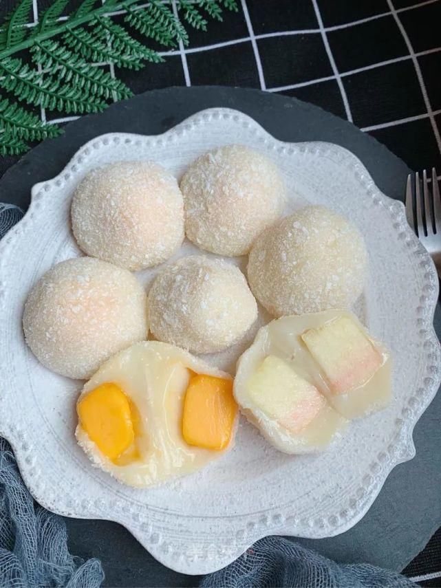 淀粉|自制香甜软糯的糯米糍,太喜欢这种糯叽叽的食物了!