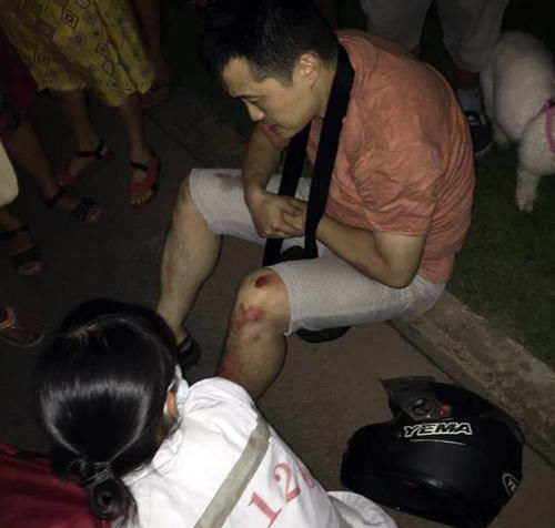  主人|两狗追逐撞倒路人，总计要赔14万，大狗主人：收入微薄分期赔偿