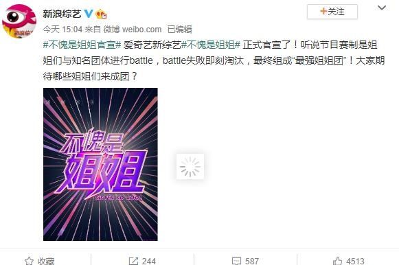  爱奇艺|乘风破浪的姐姐火了 爱奇艺要推《不愧是姐姐》网友吐槽