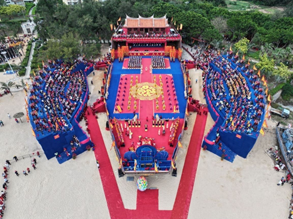 海内外妈祖敬仰者齐聚湄洲岛！海祭妈祖大典震撼上演