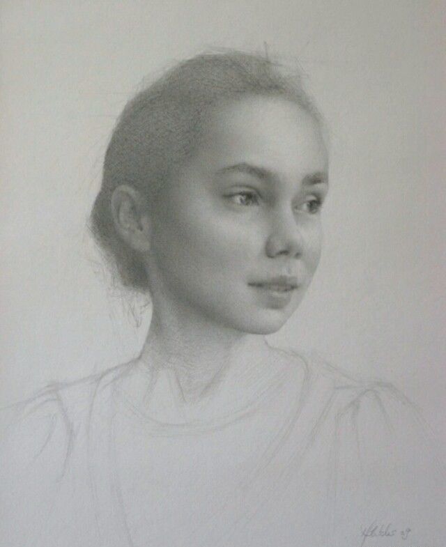  艺术家|英国女艺术家南希·弗莱彻人物肖像素描专辑 ???