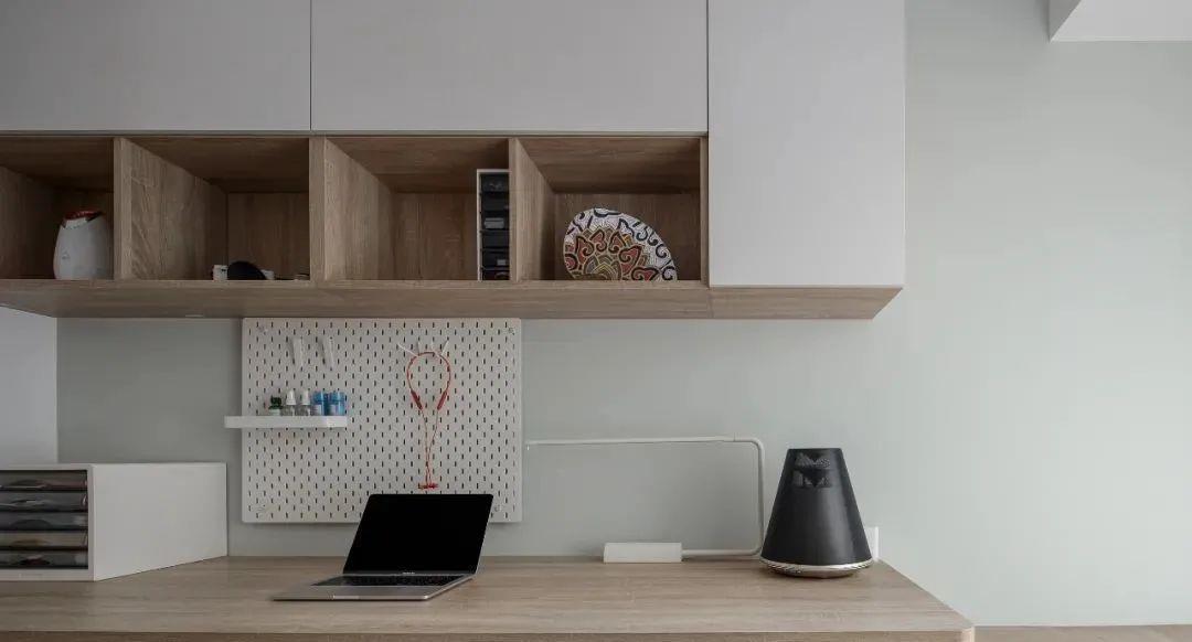 敞亮|109㎡原木北欧风格新房装修,客厅阳台打通好敞亮!