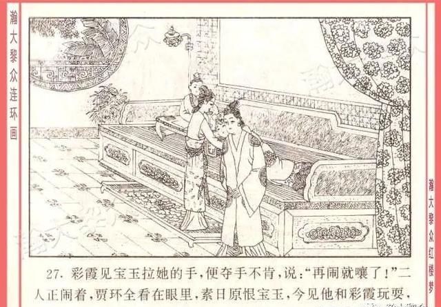  红楼梦|瀚大黎众｜四大名著连环画《红楼梦》之12《叔嫂逢五鬼》带字幕