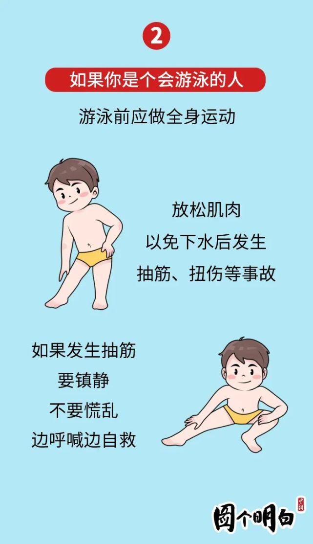  夏日|夏日炎炎游泳爽，掌握这些知识没准能救命！