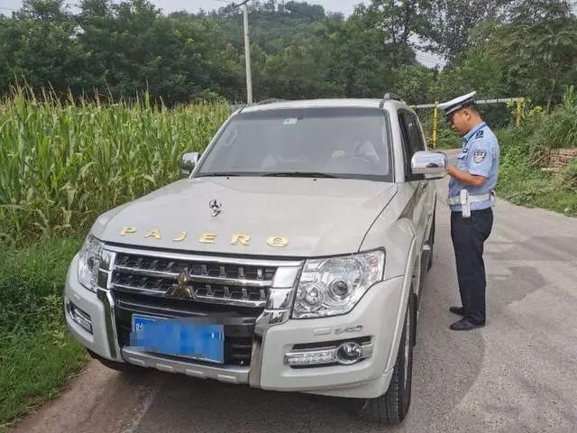  民警|白水：白宜公路马某被查处！