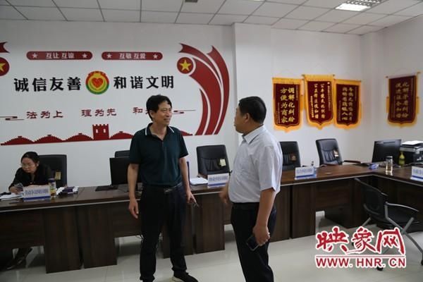 建安|信阳平桥法院一行观摩许昌建安法院“两个一站式”建设情况