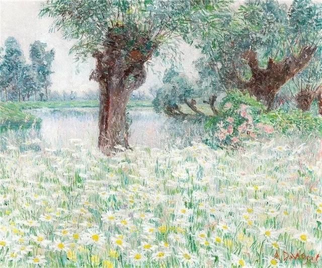  韦特|比利时女画家安娜·韦特的印象油画