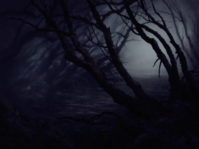  动画|迪斯尼经典动画背景美术资料公开