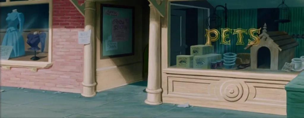 动画|迪斯尼经典动画背景美术资料公开