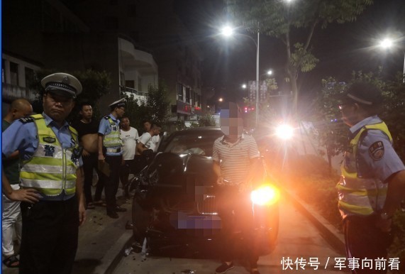  象山|象山一男子无证酒驾深夜撞墙，被拘！