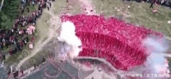 新郎|结婚当天，新郎为面子点燃十万元鞭炮，结果却悲剧了