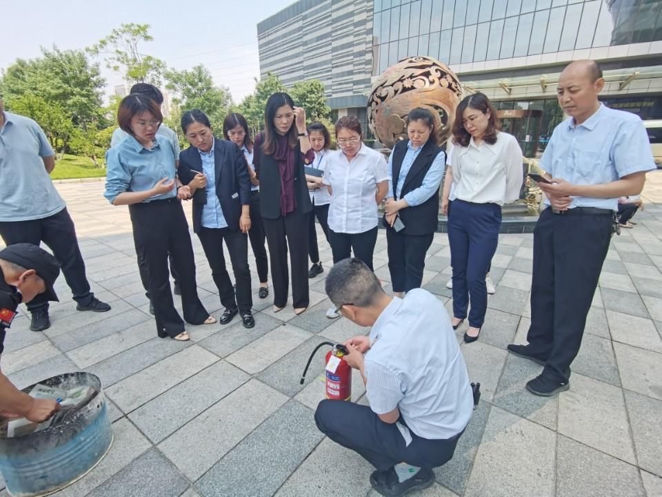 中华联合财险山东济南中支开展2023年“安全生产月”消防宣传系列活动