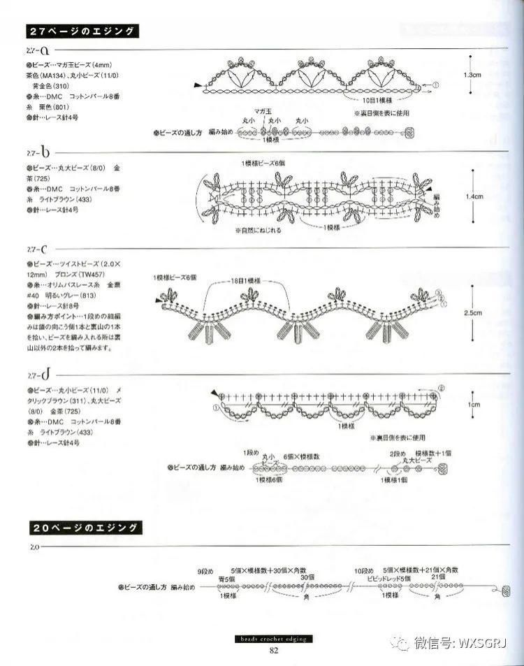  蕾丝|蕾丝钩针编织的精致小巧花边，钩织布相结合很相配
