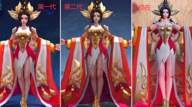 越变越美|峡谷英雄进化论，典韦亚瑟更霸气了，貂蝉第二版最好看，这两英雄变美了