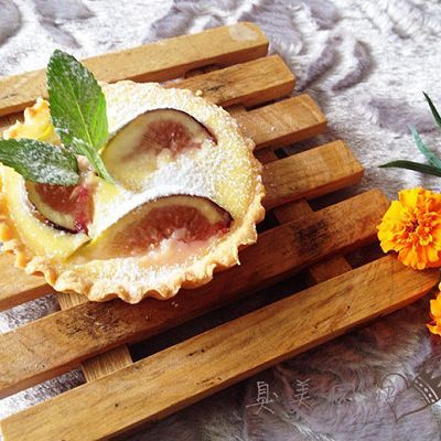  奶酪|椰蓉奶酪无花果派