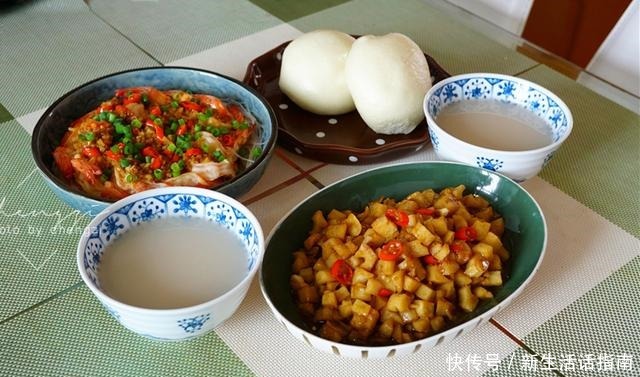 顿饭|母子俩的1天3顿饭,在朋友圈火了,吃好吃饱不浪费,网友很优秀