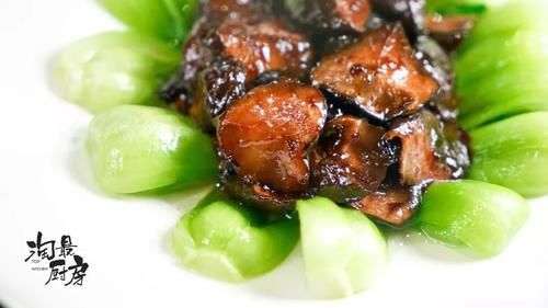  汤汁|咸鲜味醇的葱烧香菇，好吃到连汤汁都不想放过