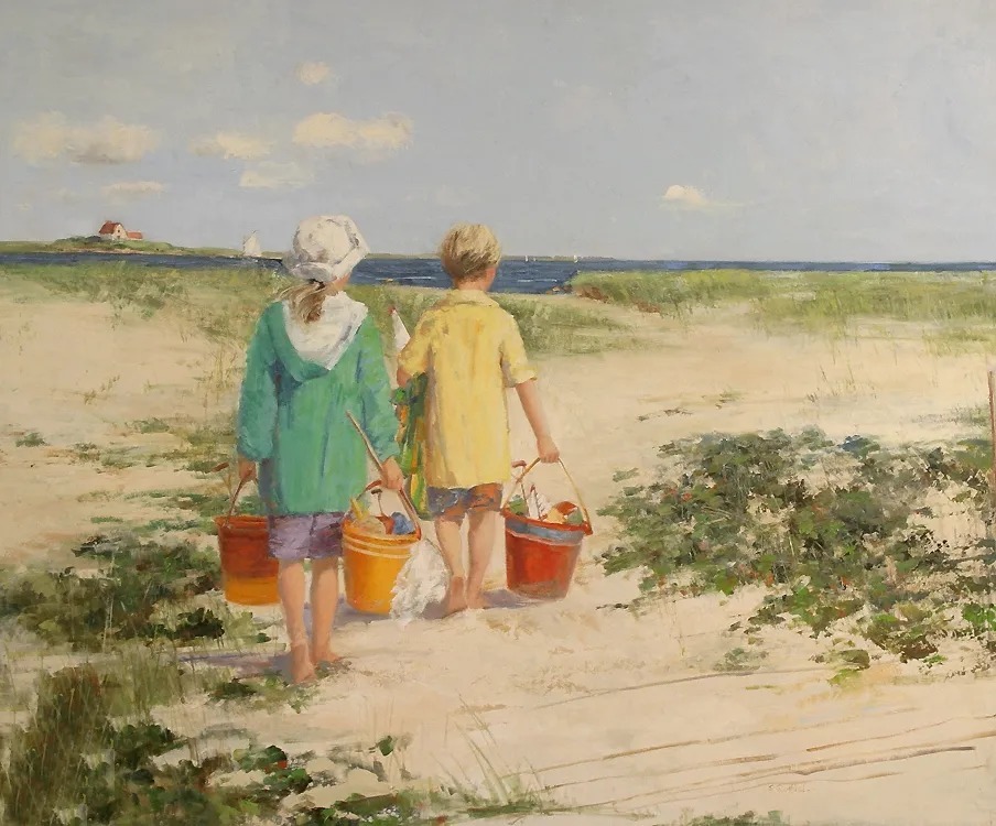 新鲜空气|海滩、阳光和新鲜空气，还有那天真无邪的孩子