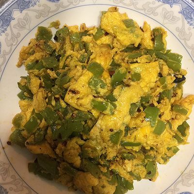  豆豉|风味豆豉尖椒炒鸡蛋