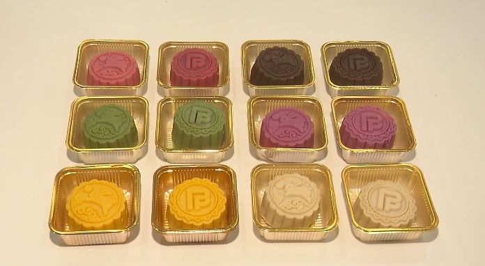 六色|食堂自制“六色”月饼，来看看“别人的学校”……