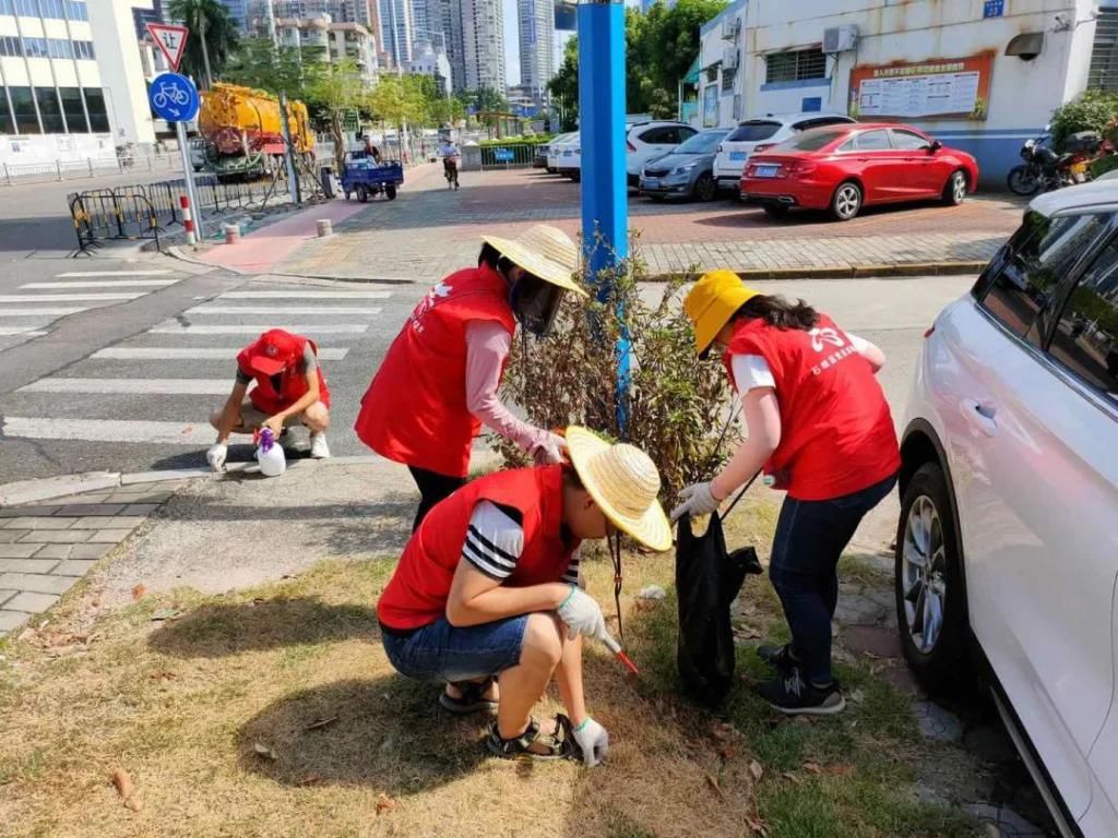 石岐|举手之劳显文明！石岐这群“志愿红”随手行动让文明如影随形~