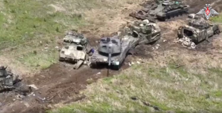 俄媒：俄国防部公布乌军装甲车辆被摧毁视频，引用二战时期经典语录