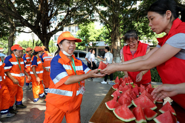 清凉|江西全南：高温送清凉