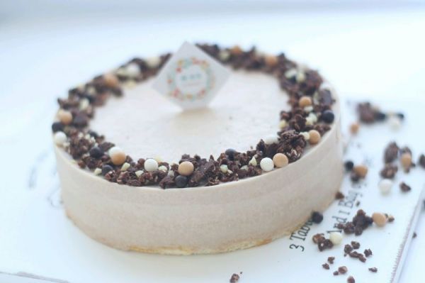  棉花|红茶棉花糖脆片慕斯