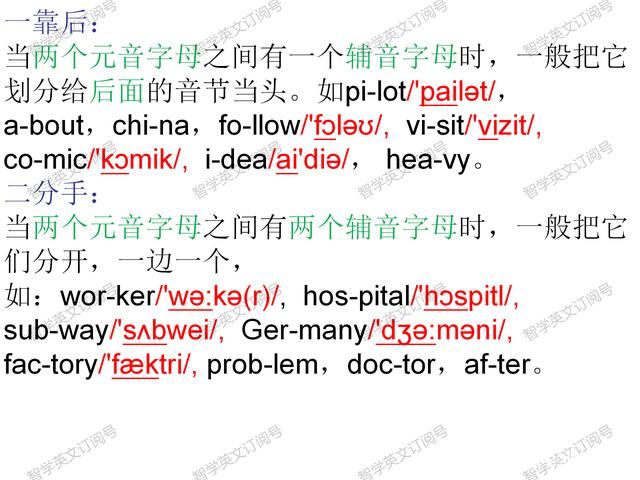  字母|英语字母，音标与音节认读