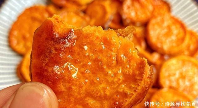 美味|不吃土豆片搞个红薯片七七八,追剧必备小零食,低脂美味