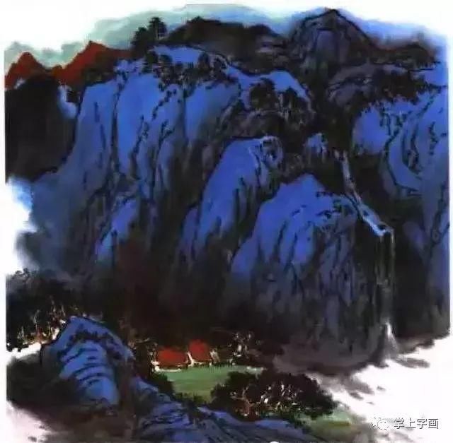  设色|传统山水画设色技法