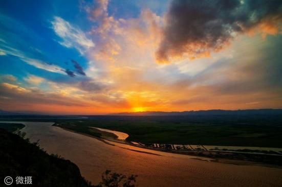 拍摄|河南三门峡东寨:黄河落日拍摄“打卡地”