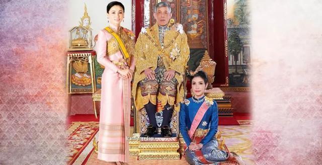 露出|42岁苏提达越来越年轻，挺直腰杆露出小女人神态，泰王看了笑嘻嘻