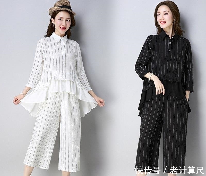  棉麻|棉麻套装就是这么美！时尚大方还显高显瘦，夏季必备款