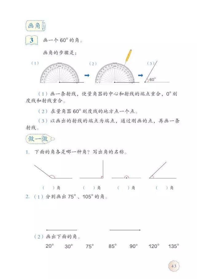 电子版|2020秋人教版四年级数学（上册）教材高清电子版及知识要点